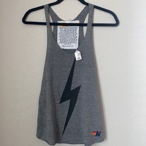 Aviator Nation bolt tank top size small NWT